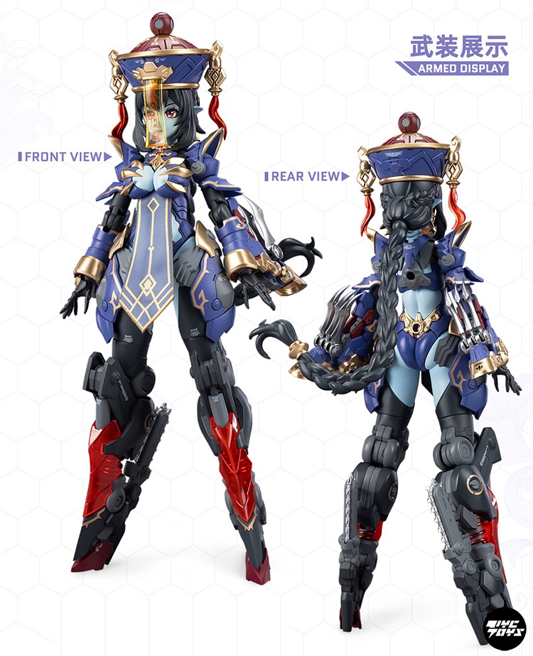 In Stock HEMOXIAN REVERBERATIO - огляд і ціна Model Kit Zombie Girl