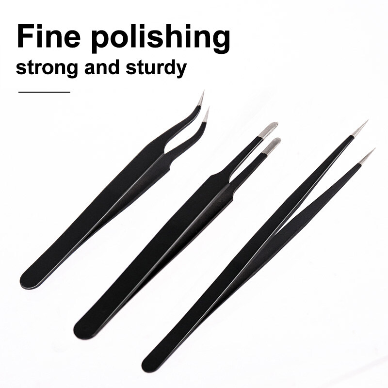 Deli 3PCS Tweezers Set Upgrade - огляд і ціна Model Kit Nipper