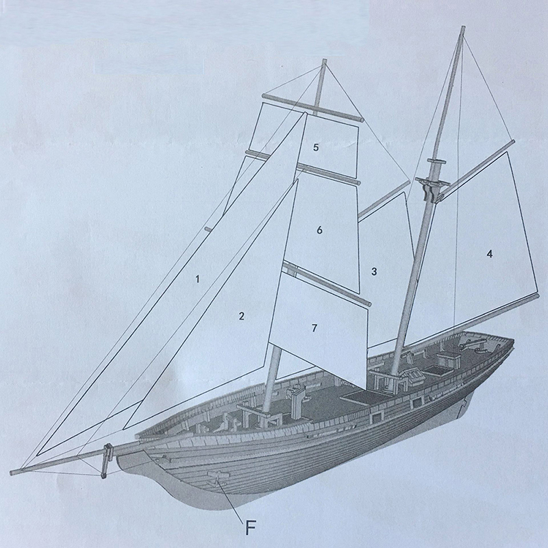 ''New 1PC 1:70 New Port Wooden - огляд і ціна Model Kit Wood