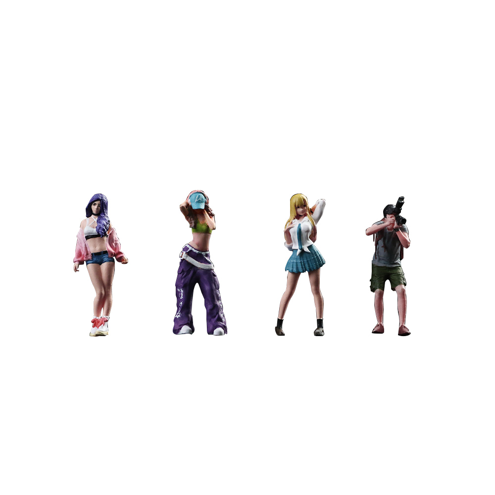 More Art 1:64 Action Figure Se - огляд і ціна Model Kit Resin